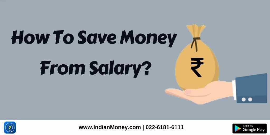 how to save money from salary?