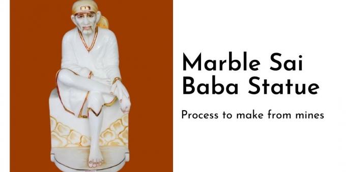 Marble Sai Baba Statue - Process To Make From Mines