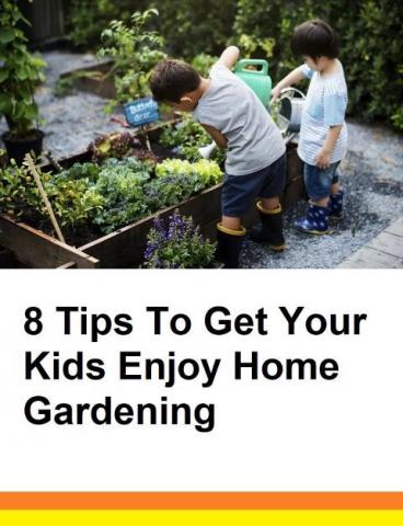 How to Encourage Kids to Garden, Enjoy and Care for Plants