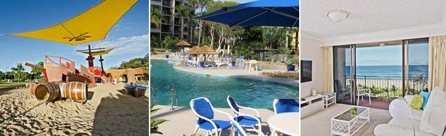 Palm Beach Luxury Accommodation Gold Coast - Blue Ocean Apartment