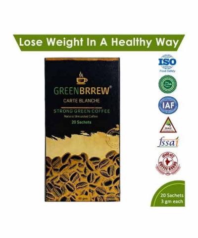 Buy Greenbrrew Strong Green Coffee Online in India