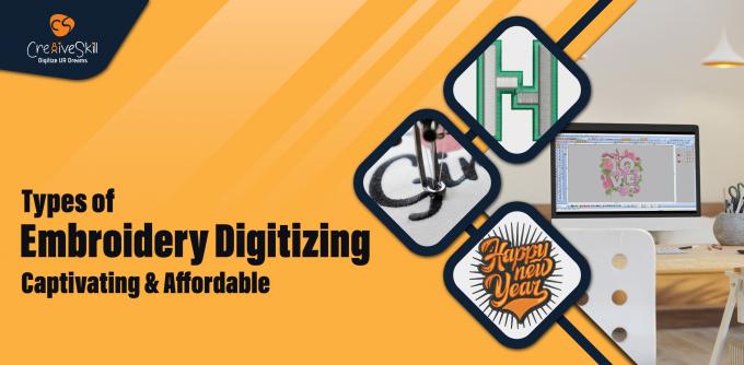 Types Of Embroidery Digitizing - Cre8iveSkill
