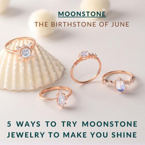 The Birthstone of June - Moonstone