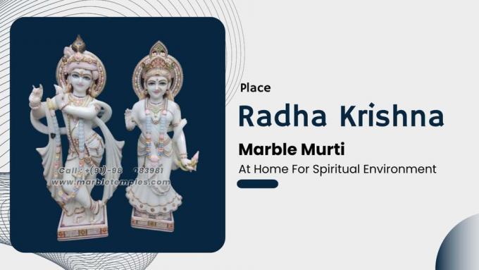 Radha Krishna Marble Idol: Place At Home For Spiritual Atmosphere - marbleartifacts | Crafts, FineArt, spiritual, home | Vingle, Interest Network