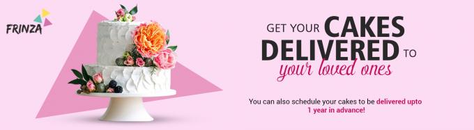 #1 Online Cake Delivery in India | Send cake online in India | Same Day Delivery | Frinza.com