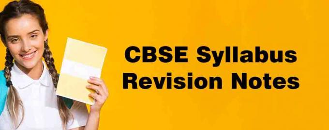  CBSE Revision Notes, CBSE HOTs Questions, CBSE Syllabus and Important Questions 