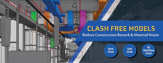 3 Types of 3D BIM Clash Detection Have Their Own Importance | Hitech