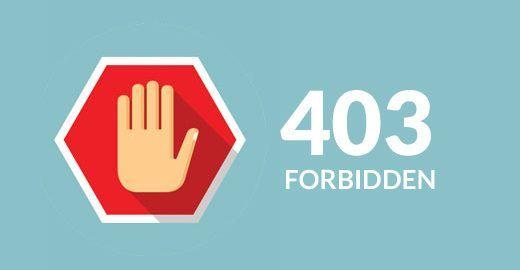 403 Forbidden Error on Safari