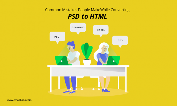 Common Mistakes People Make While Converting PSD to HTML