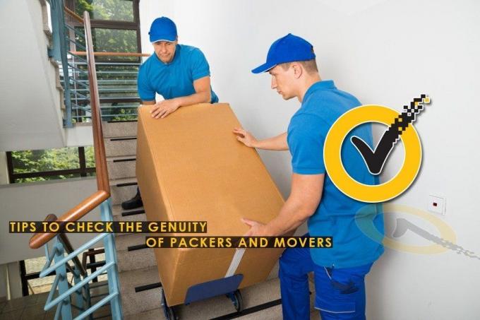 Tips to Check the Genuity of Packers and Movers