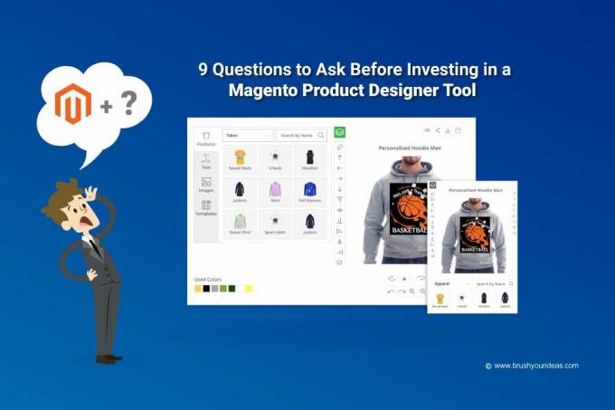9 Questions to Ask Before Investing in a Magento Product Designer Tool | Brush Your Ideas