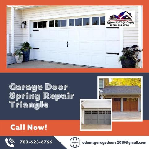 Garage Door Spring Repair Triangle