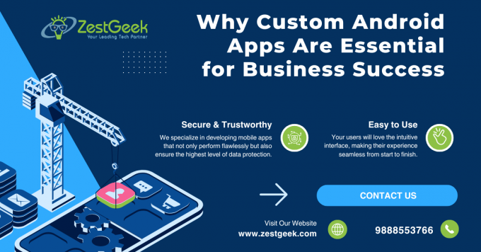 custom android app development services 