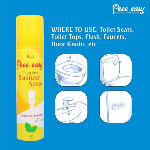 Uses Of Pee Easy Toilet Seat Sanitizer