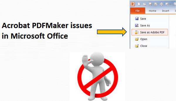 Fix Acrobat PDFMaker issues in Microsoft Office on Windows &#8211; Techie Tech