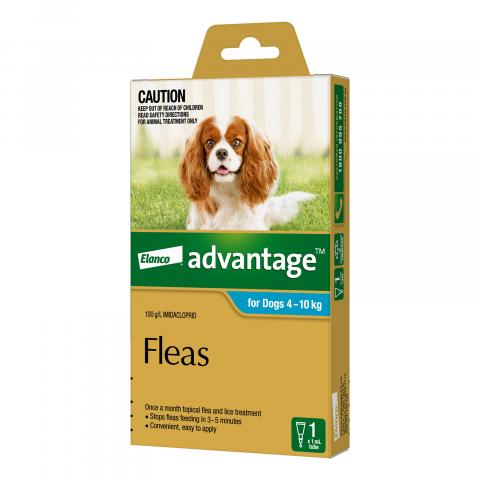  Buy Advantage For Small Dogs Up To 4kg (Green) - Free Shipping