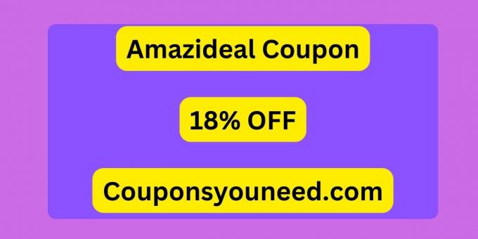 18% OFF Amazideal Coupon December 2023 - Free Shipping