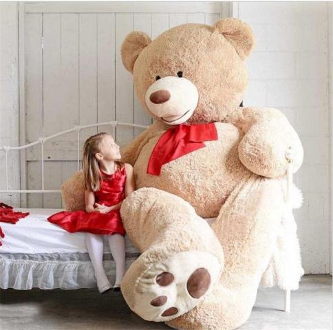 Giant teddy bear