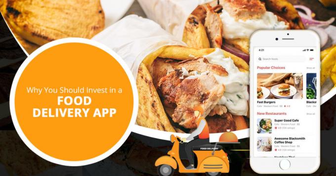 Why you should invest in a food delivery app