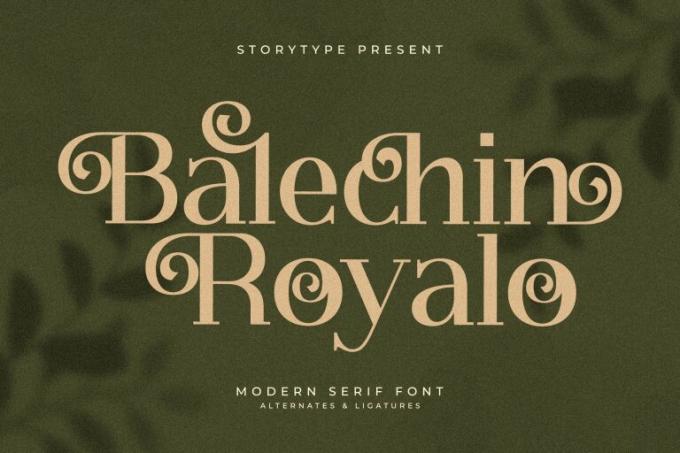 Balechin Royalo Font Free Download OTF TTF | DLFreeFont