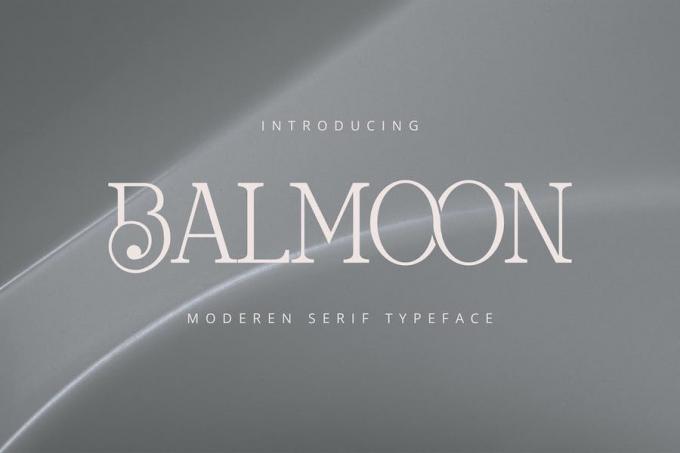 Balmoon Moderen Font Free Download Similar | FreeFontify