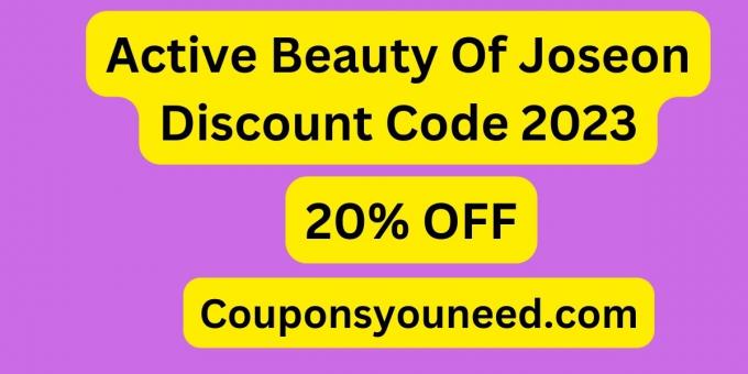 *NEW* 20% Off Beauty Of Joseon Discount Code - July 2024