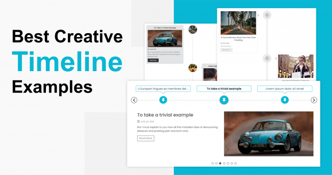 Best Creative Timeline Examples - EssentialPlugin