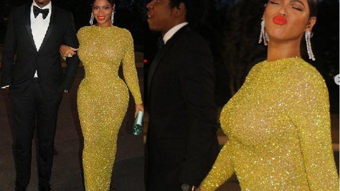 Beyonce poses with husband Jay-Z in new photos shared to her Instagram at Tyler Perry Studios opening in Atlanta