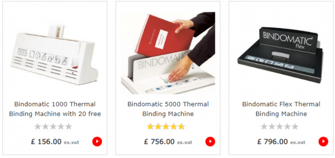 Bindomatic Thermal Binding Machine | Binding Outlet &#8211; New and Used Binding Machine &amp; Supplies