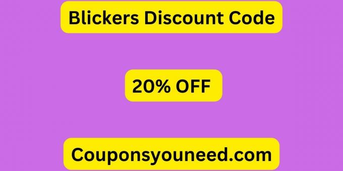 20% OFF Blickers Discount Code - November 2024 (*NEW*)