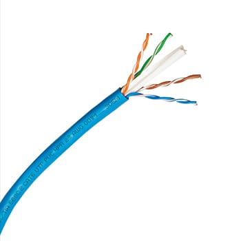 Cat 6 PVC Wiring for sale - CAT6 UTP (4 Pair Cable Blue) 305 m