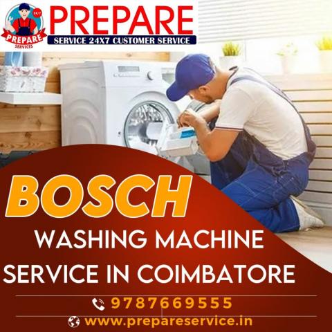 Expert Bosch Washing Machine Service in Coimbatore | Prepare Service | prepareservice