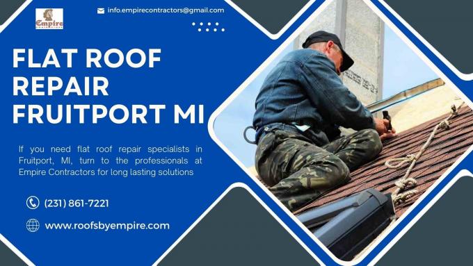 Flat Roof Repair Fruitport MI