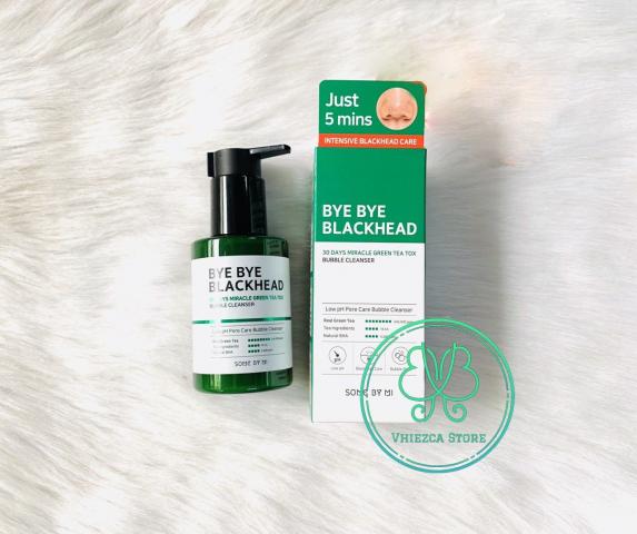  Bye Bye Blackhead Green Tea Tox Bubble Cleanser - Vhiezca Store 