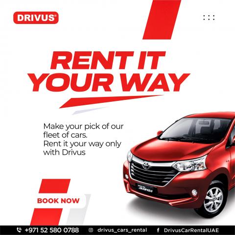 Best Car Lease in Dubai with Drivus