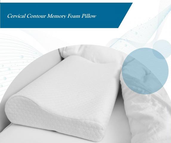 Cervical Contour Memory Foam Pillow