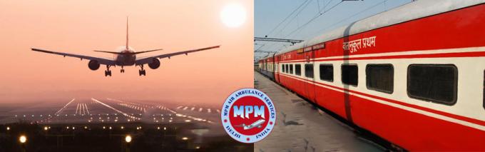 MPM Air Ambulance Services in Siliguri very affordable pricing