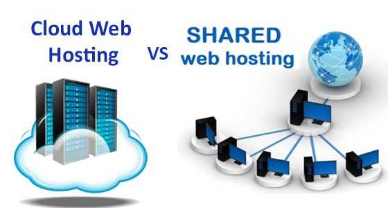 Cloud hosting vs Shared hosting, web hosting - Nice charme Blog