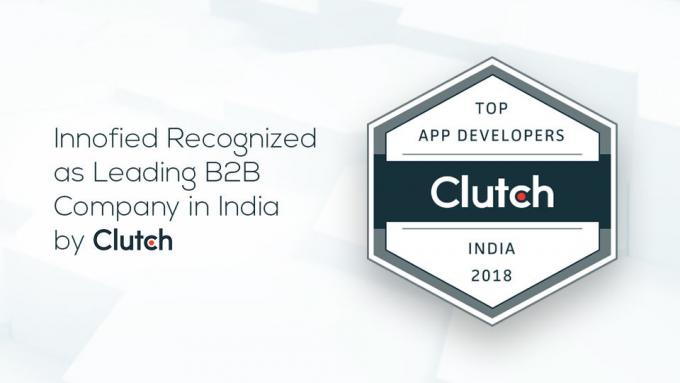 Clutch Recognizes Innofied as Leading B2B Company in India - Innofied