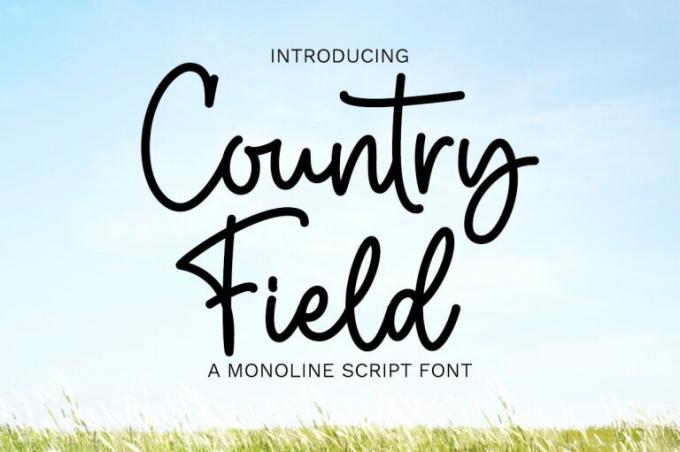 Country Field Font Free Download OTF TTF | DLFreeFont