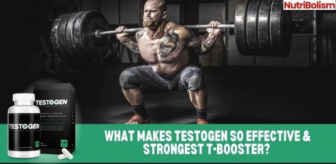 TestoGen [The Most Effective And Strongest T-Booster In 2021]