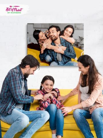 Custom Paint by Number with Your Photo