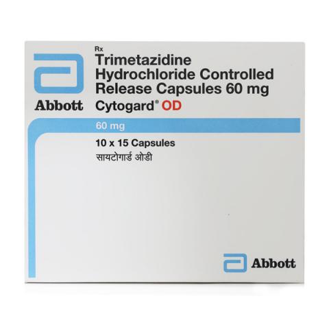 Cytogard OD Capsule CR - Trimetazidine - Pharmaceutical Anti-anginal medicine Exporter - Pilcare