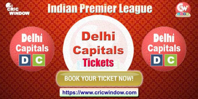 IPL DC Online Tickets Booking 2021 - Cricwindow.com 