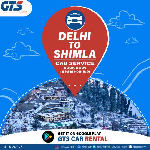 DELHI TO SHIMLA CAB SERVICES