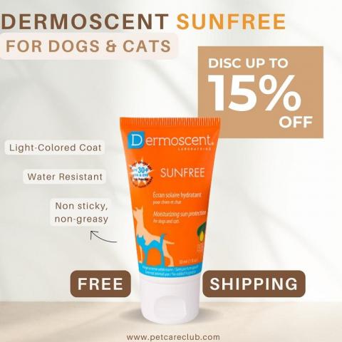 Dermoscent SunFREE SPF30+ for Dogs and Cats