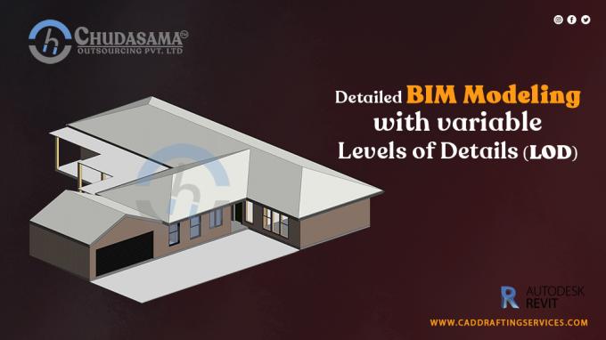 Detailed BIM Modeling with variable Levels of Details (LOD)