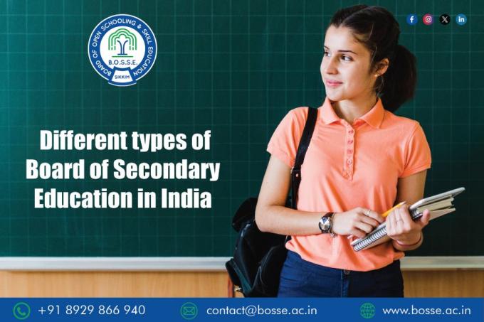 Different Types of Board of Secondary Education in India - Board of open schooling &amp; Skill Education (BOSSE)