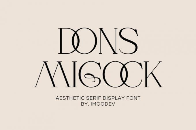 Dons Migock Font Free Download Similar | FreeFontify