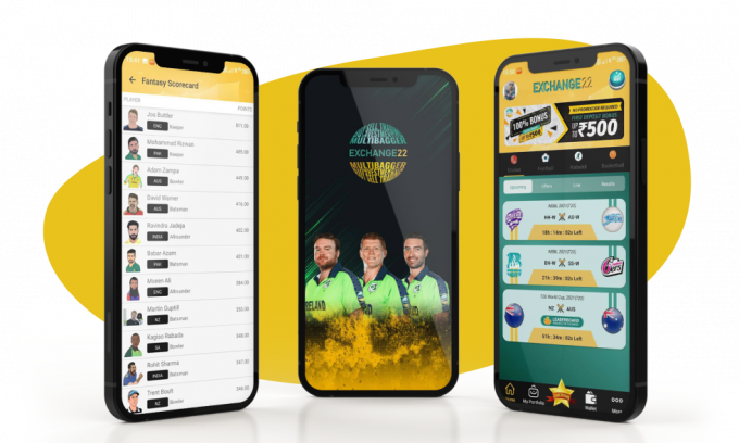 Earn money through fantasy sports application - Exchange22